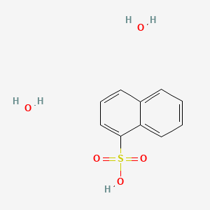 molecular formula C10H12O5S B8022203 Naphthalene-1-sulfonic acid dihydrate 