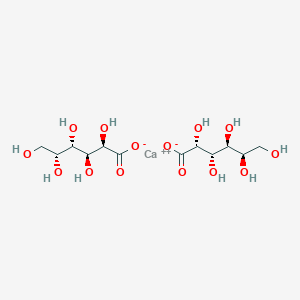 molecular formula C12H22CaO14 B8022218 calcium;(2R,3S,4S,5R)-2,3,4,5,6-pentahydroxyhexanoate 