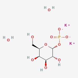 molecular formula C6H15K2O11P B8022225 alpha-D-Galactose-1-phosphate dipotassium salt dihydrate 