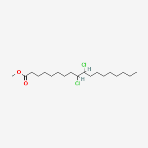 molecular formula C19H36Cl2O2 B8022277 Methyl 9,10-dichlorooctadecanoate CAS No. 33094-27-8