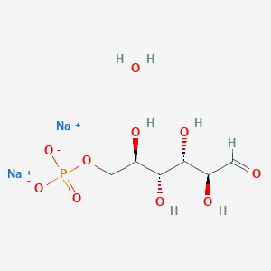 molecular formula C6H13Na2O10P B8022328 Mannose 6-phosphate disodium salt hydrate 
