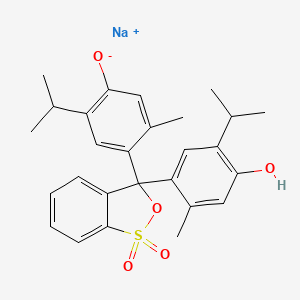 molecular formula C27H29NaO5S B8022368 CID 112884 