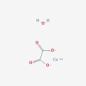 molecular formula C2H2CuO5 B8022370 Copper;oxalate;hydrate 