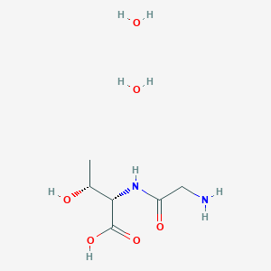 molecular formula C6H16N2O6 B8022383 Glycyl-L-threonine Dihydrate 