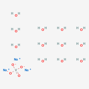 molecular formula H24Na3O16V B8022608 Sodium orthovanadate dodecahydrate 