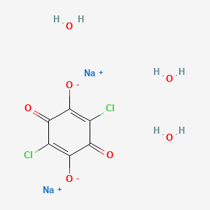 Sodium2,5-dichloro-3,6-dioxocyclohexa-1,4-diene-1,4-bis(olate)trihydrate