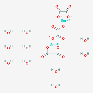 molecular formula C6H20O22Sm2 B8022794 Samarium(III) Oxalate Decahydrate 