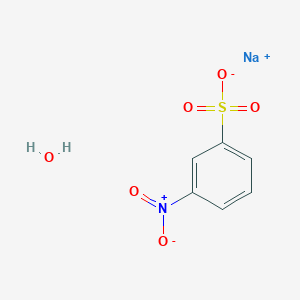 molecular formula C6H6NNaO6S B8022889 Sodium 3-nitrobenzenesulfonate hydrate 