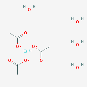 molecular formula C6H17ErO10 B8022921 Erbium(III) acetate tetrahydrate 