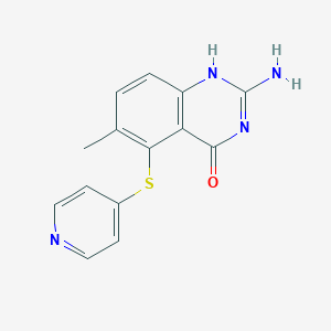 molecular formula C14H12N4OS B8022939 CID 108189 