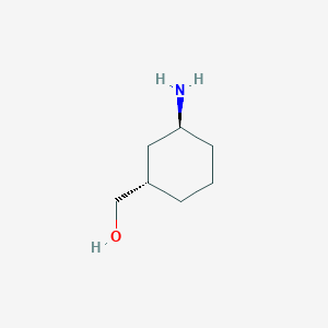molecular formula C7H15NO B8022957 [(1S,3S)-3-Aminocyclohexyl]methanol 