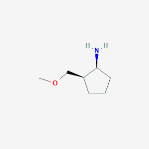 molecular formula C7H15NO B8022981 (1S,2R)-2-Methoxymethyl-cyclopentylamine 
