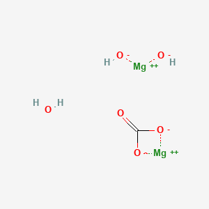 molecular formula CH4Mg2O6 B8023010 碱式碳酸镁 