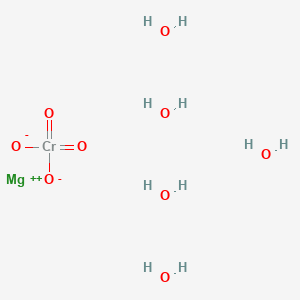 molecular formula CrH10MgO9 B8023025 Magnesium chromate pentahydrate 