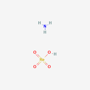 molecular formula H4NO4Re B8023085 Perrhenic acid, ammonia salt 