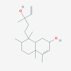 molecular formula C20H34O2 B8023277 2beta-Hydroxykolavelool 