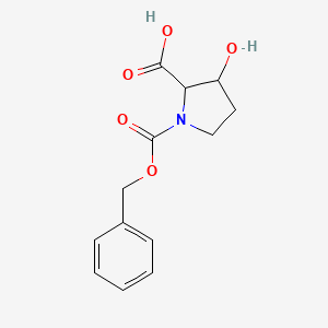 1-Cbz-3-hydroxy-pyrrolidine-2-carboxylic acid
