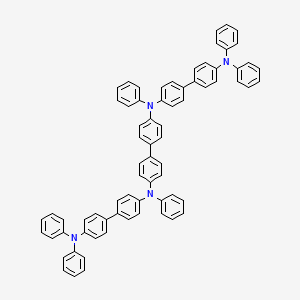 molecular formula C72H54N4 B8023482 N,N'-Diphenyl-N,N'-bis[4'-(diphenylamino)biphenyl-4-yl]benzidine 