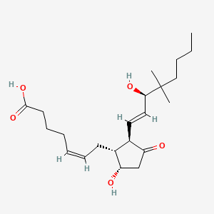 molecular formula C22H36O5 B8023626 16,16-Dimethyl-pgd2 CAS No. 85235-22-9