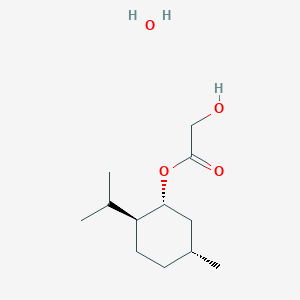 molecular formula C12H24O4 B8023668 (1R)-(-)-Menthyl glyoxylate 