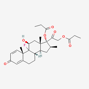 molecular formula C28H37FO7 B8023805 Betamethasone 17,21-dipropionate 