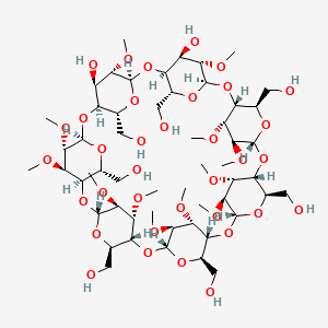 molecular formula C54H94O35 B8023832 Methyl-b-cyclodextrin 