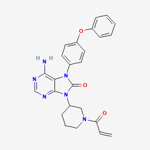 molecular formula C25H24N6O3 B8023863 Ono-WG-307 