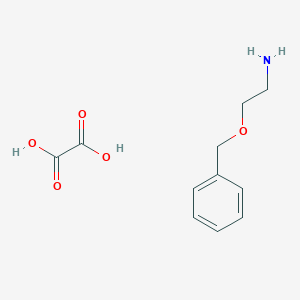 molecular formula C11H15NO5 B8023887 2-(Benzyloxy)ethanamine oxalate 
