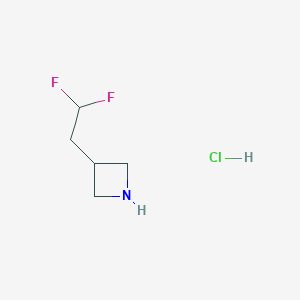 3-(2,2-Difluoroethyl)azetidine hydrochloride