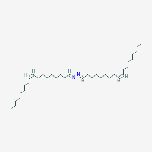 molecular formula C36H68N2 B8024146 (E,Z)-N-[(E)-[(Z)-octadec-9-enylidene]amino]octadec-9-en-1-imine 