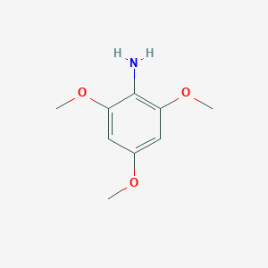 molecular formula C9H13NO3 B080242 2,4,6-三甲氧基苯胺 CAS No. 14227-17-9