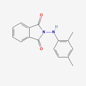 molecular formula C16H14N2O2 B8024331 2-(2,4-Dimethylphenylamino)isoindoline-1,3-dione 