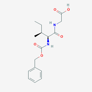 B080244 N-(N-((Phenylmethoxy)carbonyl)-L-isoleucyl)glycine CAS No. 13254-04-1