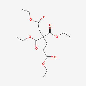 molecular formula C16H26O8 B8024405 Tetraethyl butane-1,2,2,4-tetracarboxylate 