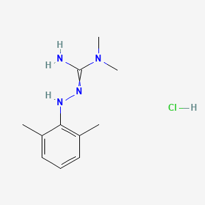 molecular formula C11H19ClN4 B8024439 CID 146966 