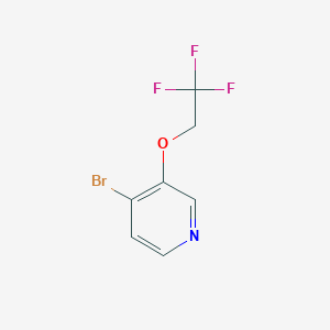 4-Bromo-3-(2,2,2-trifluoroethoxy)pyridine