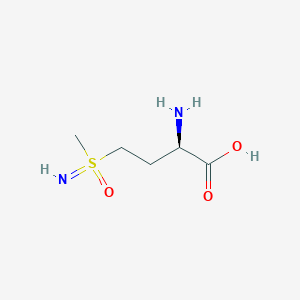 molecular formula C5H12N2O3S B8024491 D-Methionine sulfoximine CAS No. 21056-59-7