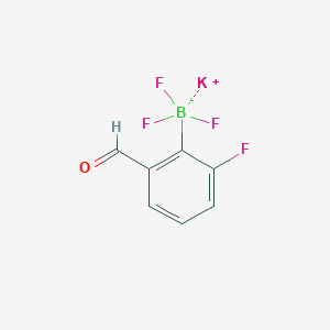 Potassium trifluoro(2-fluoro-6-formylphenyl)borate