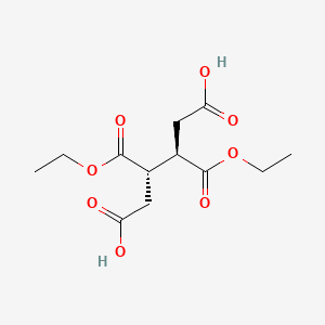 (3R,4S)-3,4-Bis(ethoxycarbonyl)hexanedioic acid