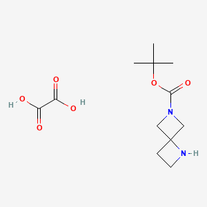 Tert-butyl 1,6-diazaspiro[3.3]heptane-6-carboxylate oxalate