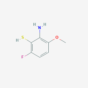 2-Amino-6-fluoro-3-methoxybenzenethiol