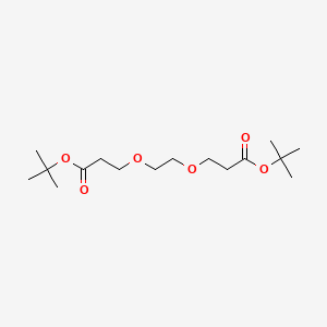 molecular formula C16H30O6 B8025131 Bis-PEG2-t-butyl ester 