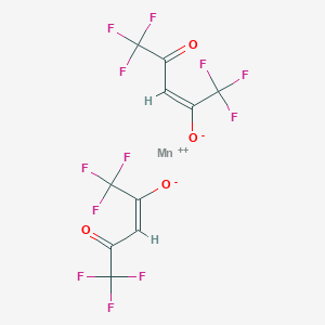 molecular formula C10H2F12MnO4 B8025147 六氟乙酰丙酮锰(II) 