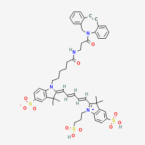 molecular formula C52H56N4O11S3 B8025270 CID 86580443 