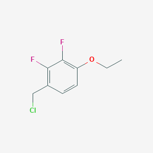 molecular formula C9H9ClF2O B8025294 1-Chloromethyl-4-ethoxy-2,3-difluorobenzene 
