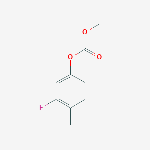 Carbonic acid 3-fluoro-4-methyl-phenyl ester methyl ester