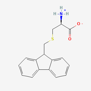 (2S)-2-azaniumyl-3-(9H-fluoren-9-ylmethylsulfanyl)propanoate