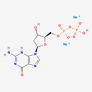 molecular formula C10H13N5Na2O10P2 B8025482 CID 44148747 