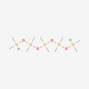 molecular formula C10H32O4Si5 B8025498 Bis[[dimethylsilyloxy(dimethyl)silyl]oxy]-dimethylsilane 