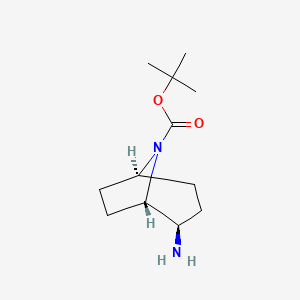 Tert-butyl (1S,2R,5S)-2-amino-8-azabicyclo[3.2.1]octane-8-carboxylate
